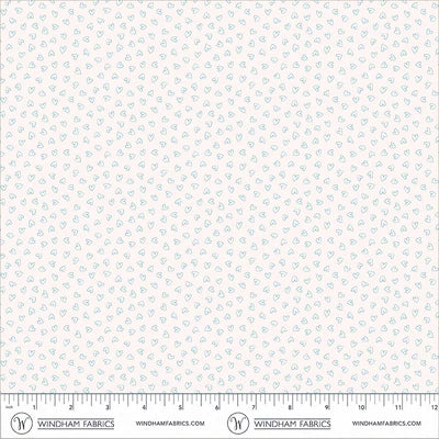 WD Open Hearts White/Aqua - Twirling Tutus