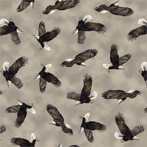 Archer Flannel Majestic Eagle Taupe
