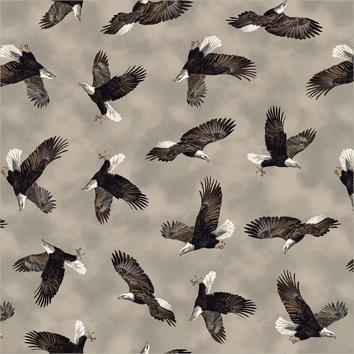 Archer Flannel Majestic Eagle Taupe
