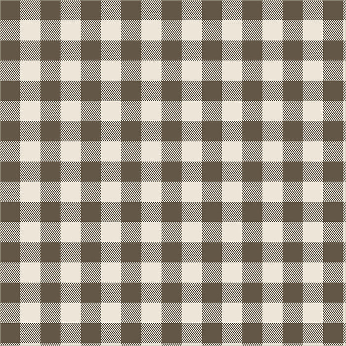 Archer Flannel Buffalo Check Bark/Ivory