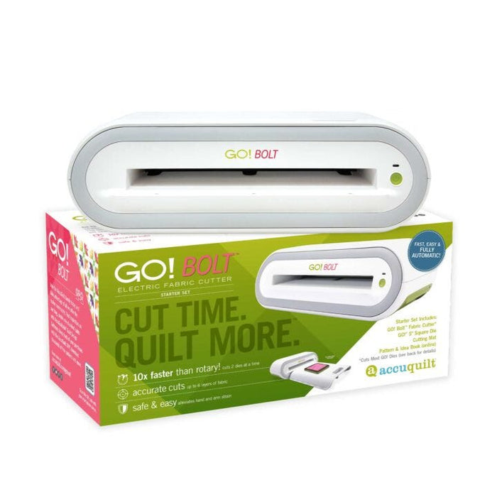 Accuquilt GO! Bolt™ Electric Fabric Cutter Starter Set