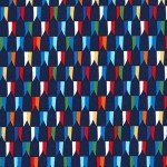MM Banner Day on Minky 7903-Midnight 
