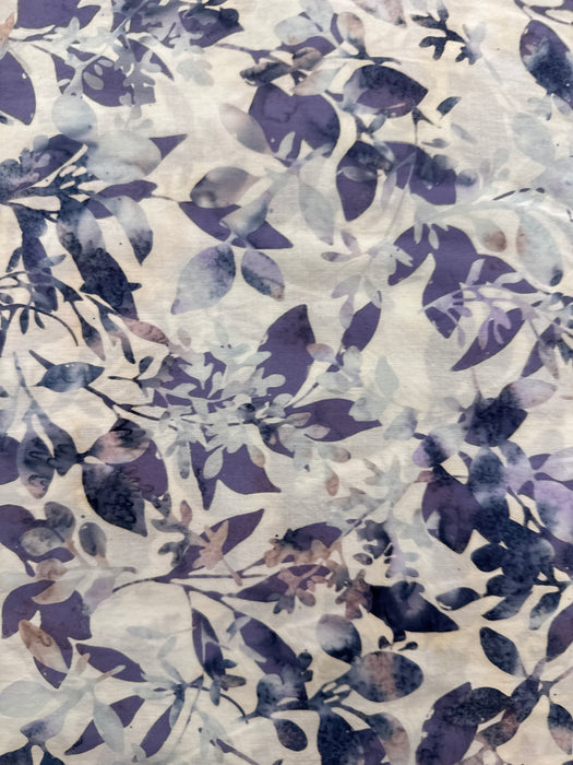 HO Pale Purple Leaves on White