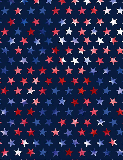 TT Navy Tye Dye Patriotic Stars 