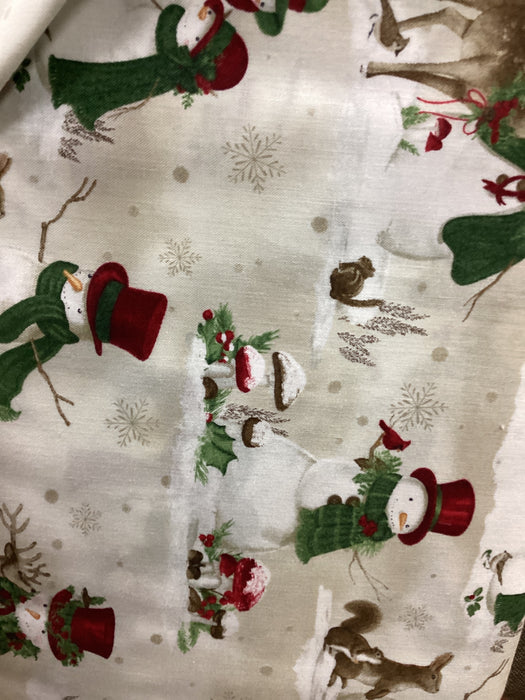 WL White 273 Woodland Snowmen Danielle Leone