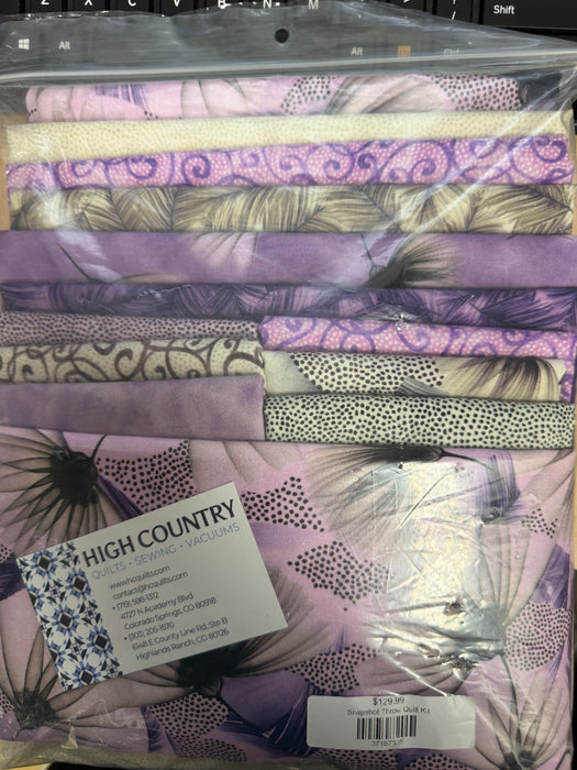 Snapshot Throw Quilt Kit