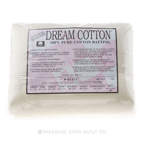 QD Cotton Select King Natural