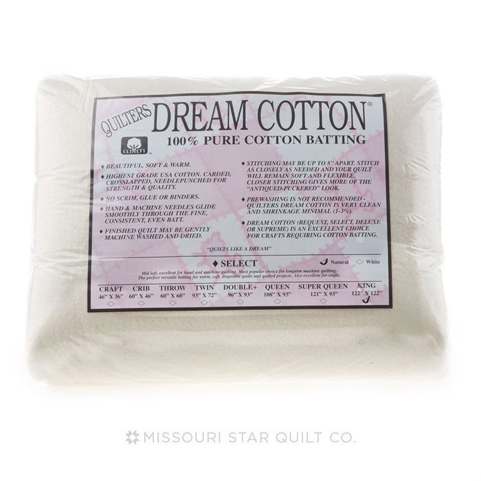 QD Cotton Select King Natural