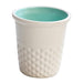 MO Thimble Container White/Aqua 