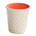 MO Thimble Container White/Coral