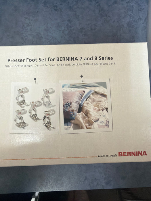 Bernina Dual Feed Feet - Set of 5