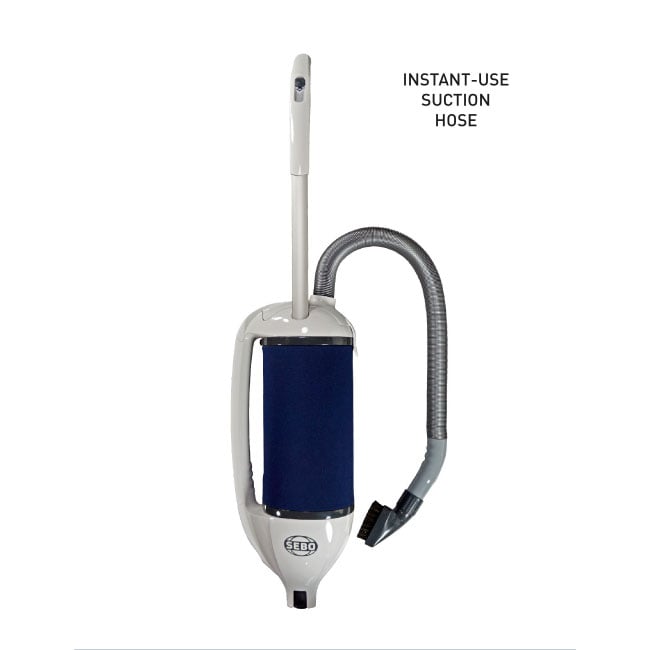 SEBO DART Upright Vacuum Cleaner - Arctic White