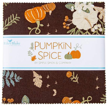 RB Pumpkin Spice 5in Squares 42pcs