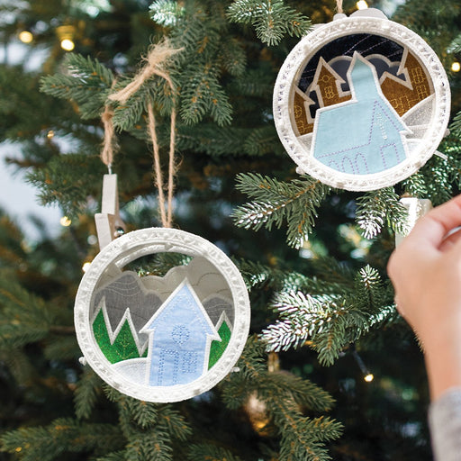 Freestanding Shadow Box Ornaments  