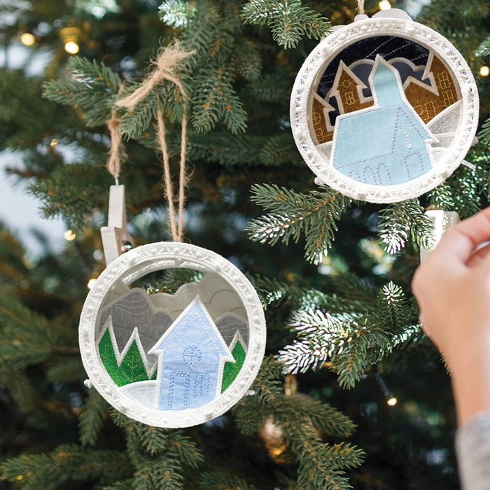 Freestanding Shadow Box Ornaments  