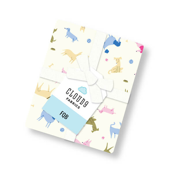 Playful Dogs by Cloud9 - Fat Quarter Bundle - 14 pack