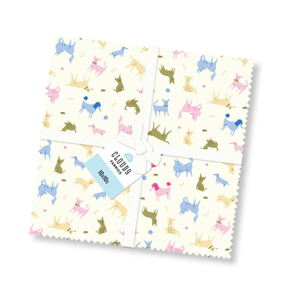Playful Dogs by Cloud9 - 10x10 Layers (42 Squares)