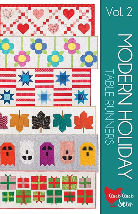 Modern Holiday Table Runners V2 CCS 210 Cluck Cluck Sew#1