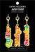 MO Words Zipper Pulls 3ct CH122 Moda #1