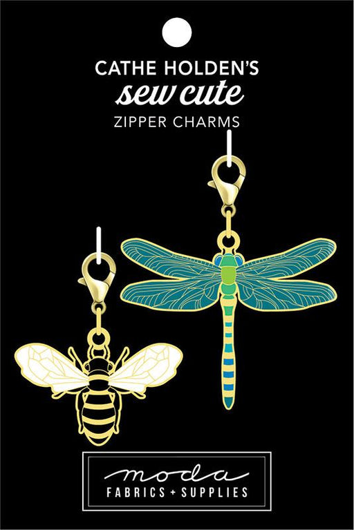 Insects Zipper Pulls 2ct CH123 Moda #1