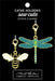 Insects Zipper Pulls 2ct CH123 Moda #1