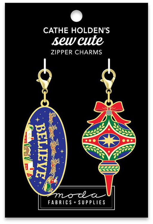 MO Ornaments Zipper Pull 2ct CH127