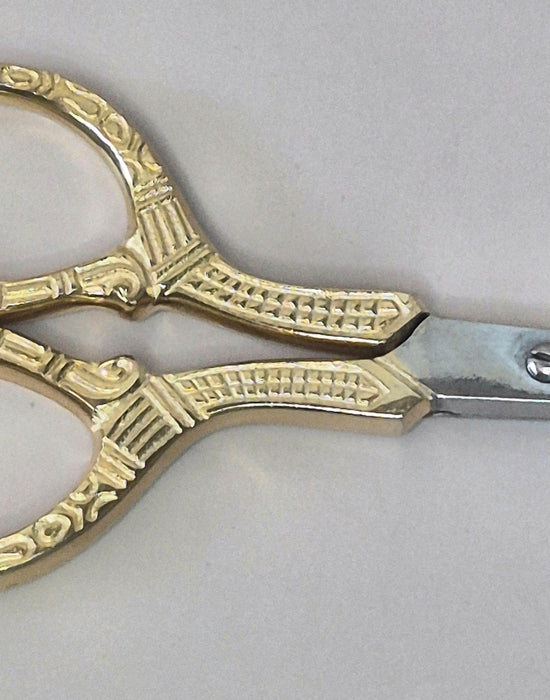 Needlepoint Scissors 4" Ornate Handle