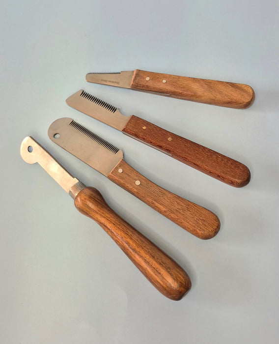 Pet Stripping Knife Set of 4
