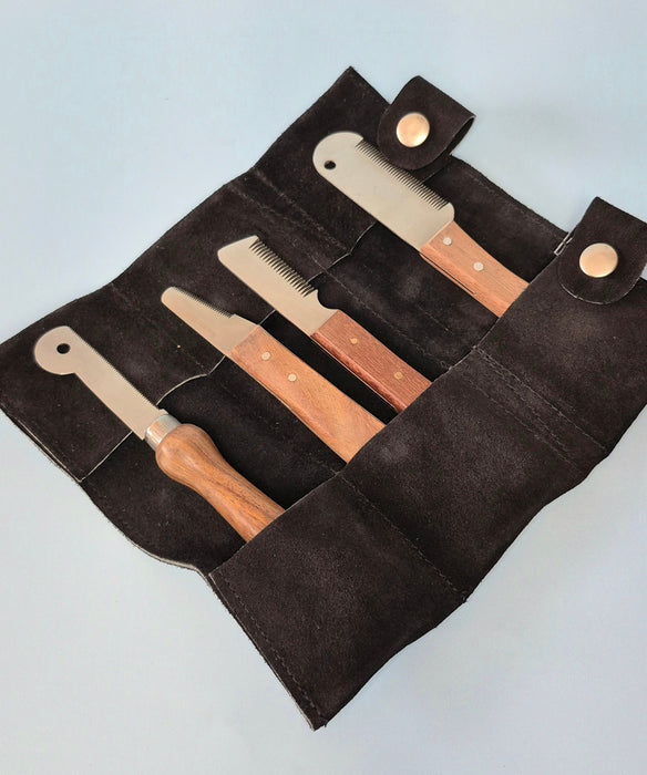 Pet Stripping Knife Set of 4
