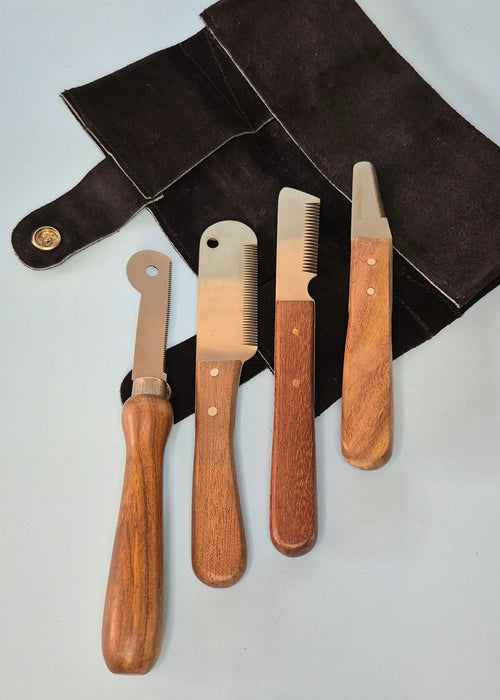 Pet Stripping Knife Set of 4
