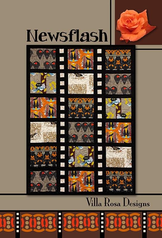 Newsflash Pattern-Villa Rosa Designs