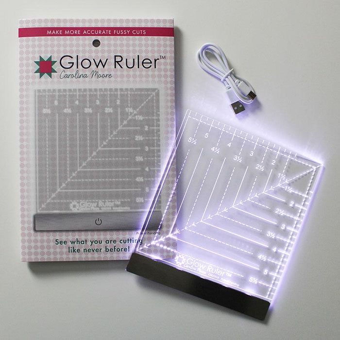Glow Ruler 6" CM23GR Carolina Moore#1