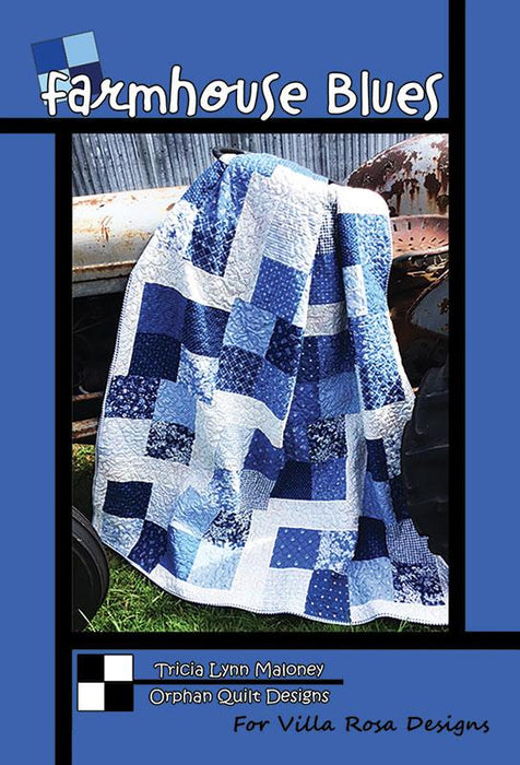 Farmhouse Blues Pattern-Villa Rosa Designs