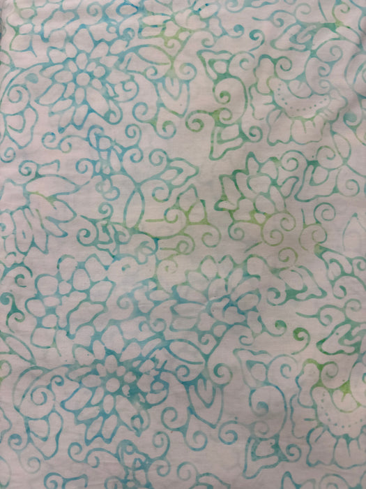TT Flower Line Art Surf Aqua