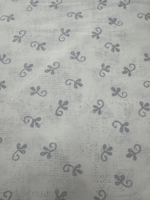 WD Small Lavender Doily White