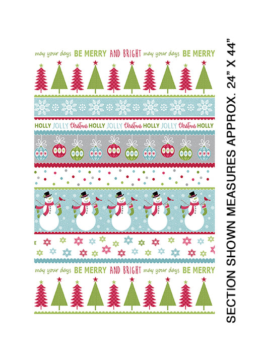 CO Joy 6902 99 Merry and Bright Stripe Multi