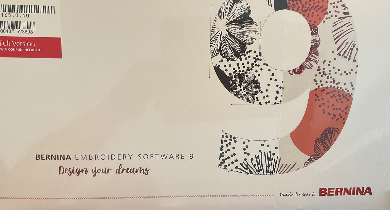 DesignerPlus V9 Software, with Wi-Fi