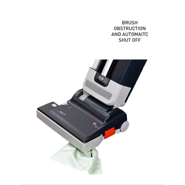 SEBO 300 MECHANICAL Upright Vacuum Cleaner - Light Gray
