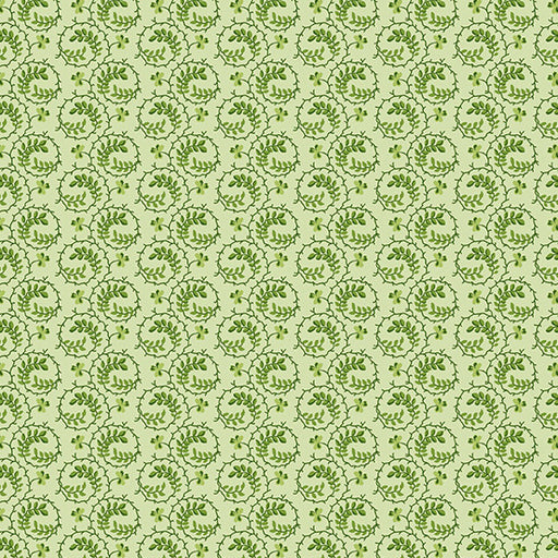 AN LC Shamrock Lt Grn Swirl