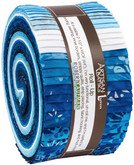 RK Snowflakes Glacier Colorstory Batik Roll up