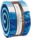 RK Snowflakes Glacier Colorstory Batik Roll up