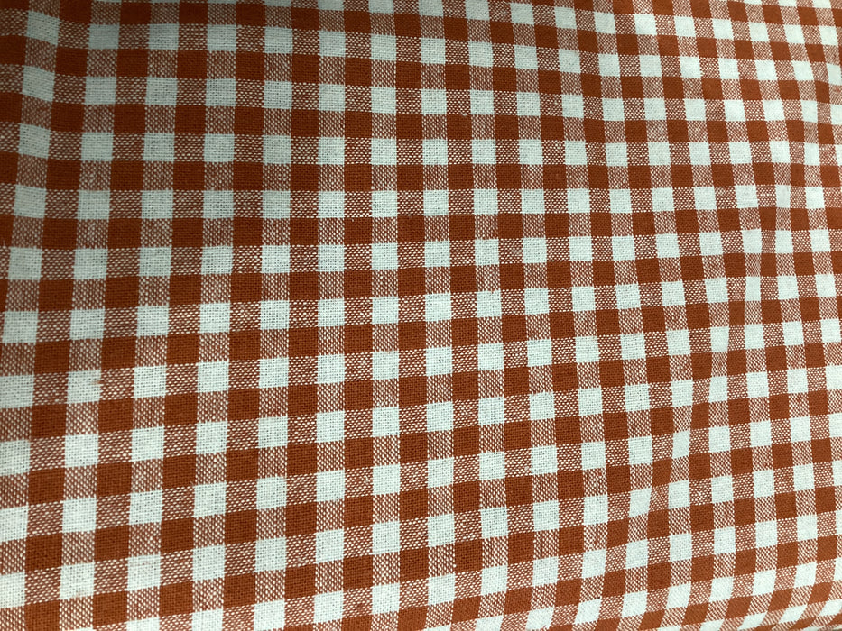 RK Gingham Plaid Orange