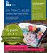 EQ Printables Inkjet Fabric Sheets/6 ea