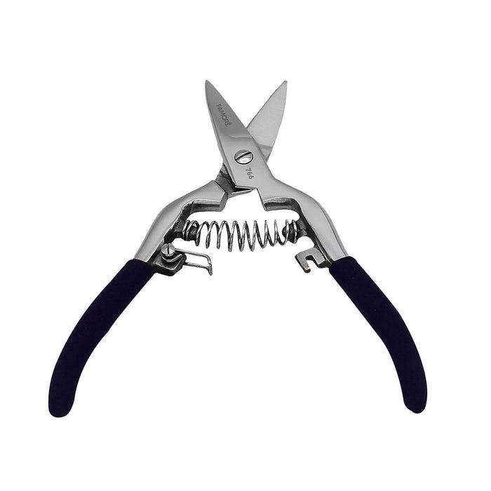 Rag Quilt Spring-Action Locking Scissor Snips 6-1/2in