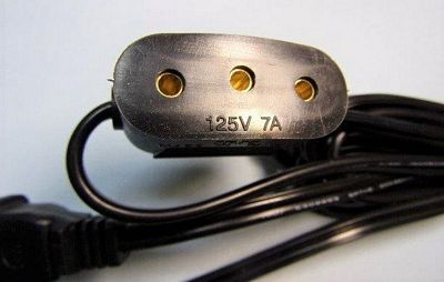 Double Lead Cord - Singer 221, 222