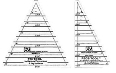 Tri-Recs Tools 2 Ruler Set