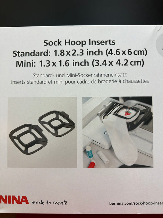 Bernina Sock Hoop Inserts