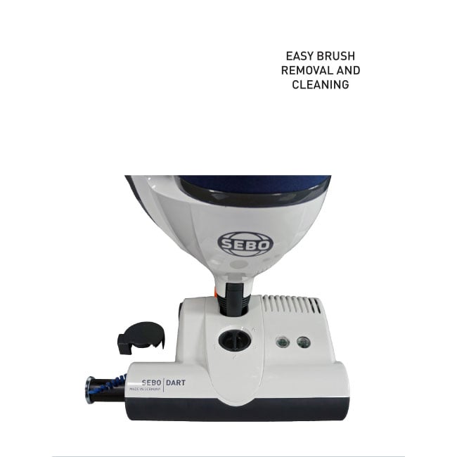 SEBO DART Upright Vacuum Cleaner - Arctic White