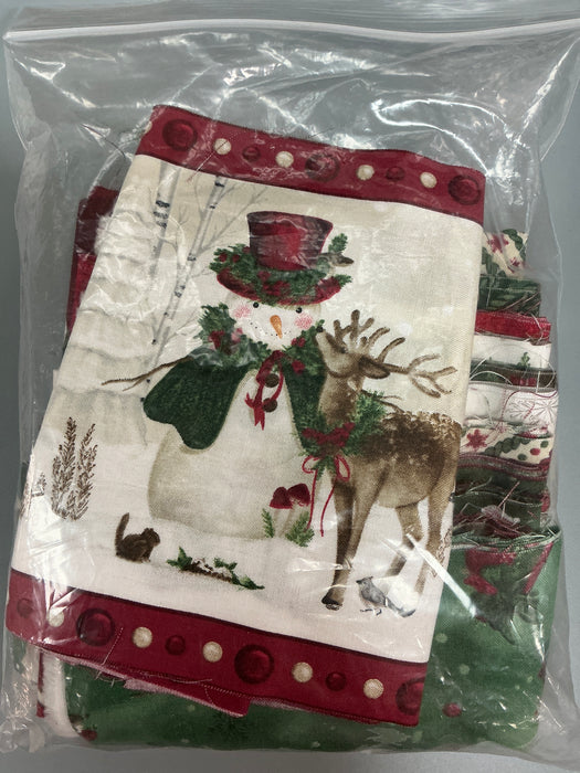 Jelly Roll Jiggle Christmas Snowman