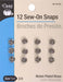 Snap Sew-On Size 3/0 Nickel